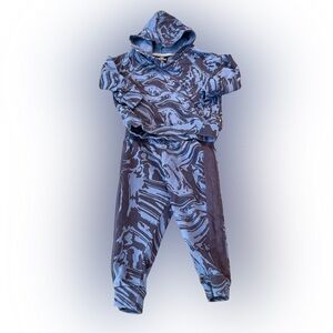 Volcom Blue and Black Kids Matching Set‎